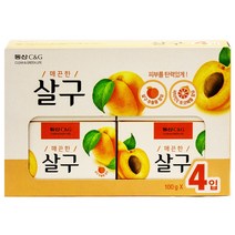 동산씨앤지 클리오 동산 C&G 살구비누 100gx4개입, 단품, 단품