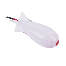 가성비낚시대 원투 릴 미끼 던지는 사람 잉어 낚시 로켓 spod 폭탄 미끼 피더 사람, CHINA, L 17.5cm White