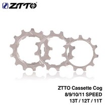 스프라켓 12단 자전거휠 ZTTO MTB 프리 톱니 바퀴 8 9 10 11 속도 11T 12T 13T 카세트 스프로킷 액세서리 SRAM 도로 1 개입, 11 speed 12T