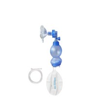 Ambu 수동 라텍스 프리 PVC 인공호흡기 가방 유아 1600ml 저장소 산소 자조 구조 장비, [03] Infant 1600ml