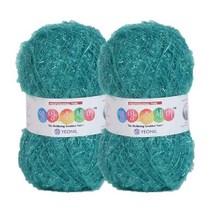 [앵콜스] (10+1) 웰빙 수세미 반짝이(2볼묶음) 80g 원조 수세미실 퐁퐁 아크릴 수세미, 10 터키(2볼묶음)