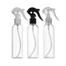 허브스프레이 미니건스프레이 100ml~500ml 투명 백색 플라스틱용기, 1개, 200ml투명 검정캡