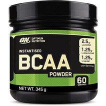옵티멈뉴트리션 인스턴타이즈드 BCAA 5000 파우더 언플레이버드, 1개, 345g