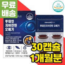 눈에좋은 비타민 A 영양제 루테인 성분 오메가 3 종류 FISHOIL GCRIEBER PTP포장 지아잔틴 마리골드 혈행 개선 황반색소 동물성 헤마토코쿠스 추출물 눈 건강 식품