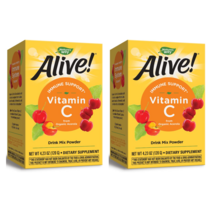 네이쳐스웨이 Alive! 비타민 C Drink Mix 파우더 4.23 oz (120 g) 2개, 120g 2개