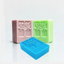 [자연의숲] 한그루나무 4구 130g 몰드 실리콘몰드 비누몰드 천연비누 석고방향제 석고오너먼트 다구몰드 캔들 수제나라
