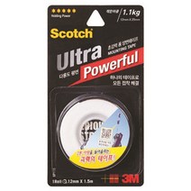 PGM1*^몰3M 스카치 폼 양면 테이프 다용도평면 12mm x 1.5m 문구용 사무용 공업 산업용 학교 공업용 다용도 사무실^*1췤pgm, a^^*옵션없슴