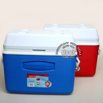 러버메이드 아이스박스 51.5L/ 낚시용 아이스박스 / 캠핑용 아이스박스, 신상품-레드