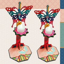 전통 LED 나비 촛대 만들기 (1인용세트), 10인용