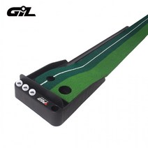 지아이엘 가정용 퍼팅기 골프 볼튐방지 퍼팅연습기 퍼터거치형 실내 퍼터 매트, 2.원목퍼팅연습기일반형딥브라운, 2.원목퍼팅연습기일반형딥브라운