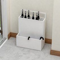 대용량 우산꽂이 학원 사무실 북유럽 깔끔 정리 심플 업소용 장우산 꽂이, 브론즈  38X26X60