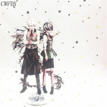 피규어 장식장 애니메이션 도쿄 구울 아크릴 스탠드 모델 플레이트 홀더 데스크탑 장식 가네 키 켄 하이즈 사삭 완구 체인 15cm, [05] Arcylic Stand-5, [01] 15cm