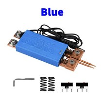 핸드 헬드 스폿 용접 펜 핸들 diy 스폿 용접기 배터리 용접기 용 자동 트리거 내장 스위치, 푸른