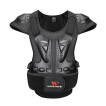 오토바이 보호대 wosawe 갑옷 재킷 모토 레이싱 기어 탄성 갑옷 조끼, ml215, l