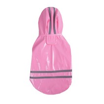 여름 야외 애완 동물 레인 코트 S XL Hoody 방수 자켓 개 비옷 고양이 의류