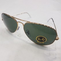 레이밴 RB 3026 L2846 62 오버핏 기본형 골드 보잉선글라스