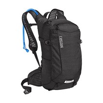 CamelBak 여성용 뮬 프로 14 자전거 하이드레이션 백팩 100온스 - 바디 매핑 기술, Black/White, 100 Oz