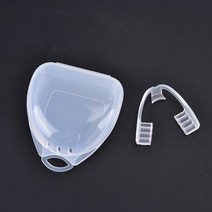 마우스피스 이갈이 치아 연삭 가드 수면 가드 부목 클렌칭 프로텍터, 상자 없이