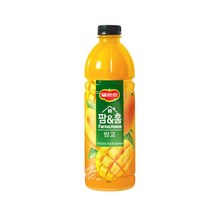 칠성 탕비실 손님대접 가족간식 델몬트 팜앤홈망고 주스 과즙음료 과일주스 생과일 1.2L 6개, 29세트
