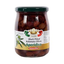 마다마 블랙피티드 깔라마따 올리브 530g, 단품, 단품