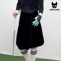 골프 방한 치마 담요 스커트 멀티 무릎담요 망토 캠핑 블랭킷 파크골프 사무실 학교, 골프 담요치마 블랙