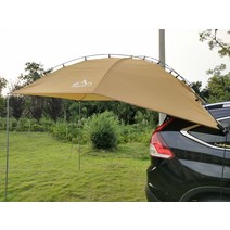 차박 텐트 차량용 트렁크 텐트 캐노피 야외 캠핑 차량용 텐트 차량용 사이드 텐트 코팅 실버 선 스크린 차량용 사이드-111038, 단일옵션, 옵션04