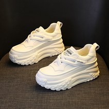 SELEAD 여성 키높이 운동화 캐주얼 통굽 여성화 편안한 신발 5cm 키높이 3 color