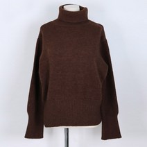 오키 여성용 멜로즈 시보리 폴라 니트