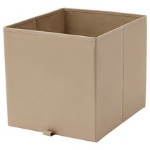 이케아 IKEA 수납함 손잡이 베이지 33x38x33cm 폴리프로필렌100%, 이미지참조