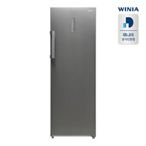 [KT알파쇼핑](전국무료설치) 위니아 냉동고 WFZU230NAS(A) (227리터/브라이트실버)