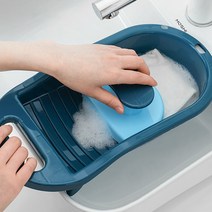 간단상점 블루 속옷 양말 빨래판