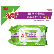 3M 바닥청소 일회용 물걸레 청소포 티슈형 산업용 자취방 깔끔 패드