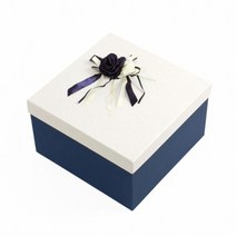 1P 25x25cm 선물상자 미코보니 장미 리본, 상세페이지 참조