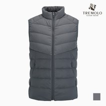 인디안 TREMOLO 그레이 액티브 심플 덕 다운 베스트__TRGQCWZ8466