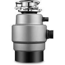 1150ml 쓰레기 처리기 과전류 과부하 보호 기능이 있는 34 HP 음식물 처리 설치가 간편 주방 작업용 분쇄기, 단일모델명/품번