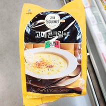 CJ 고메 콰트로치즈 콘수프 726g x 1개, 아이스박스포장