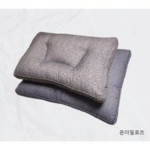 어깨편한 높이선택 일자목 거북목 경추 베개 마이크로화이바 통증 땡김 뻐근 두통, 입체경추베개(40x60cm/블루)