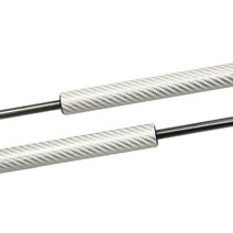 스트럿바 차체 보강 서스펜션 롤링 방지 코너링 2006-2013 미니 쿠퍼 56 테일 게이트 트렁크 부트 리프트 용 리어 해치 스트럿은 스프링로드 백 도어 스테이 쇼크 업소버를, 실버 탄소 섬유