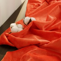 인형제작 가벼운 털원단 EF 벨보아, 1마, 오렌지