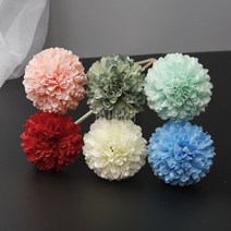 단델리온 디퓨저 우드(나무) 스틱 꽃 조화 인테리어 소품 장식데코, 민트