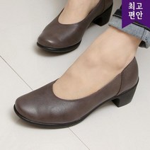 호박슈즈 4.5cm 소가죽 우레탄창 무지외반증 발등쿠션 국내생산 편안한 소가죽 펌프스 110638