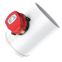 스윙체크밸브 플라스틱 전기 댐퍼 체크 밸브 220mm 110 V 24V 12V 환기 파이프용 공기량 조절 밸브, 02 Actuator_04 DC12V