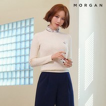 [런칭가 79 900원] MORGAN 케이블 긴팔 니트 3종