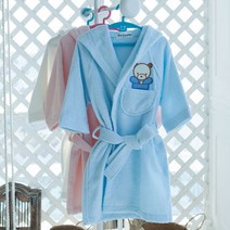 기라로쉬 아동후드 목욕가운 1매, 색상:핑크|사이즈:3-4세, 본상품선택