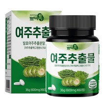 발효 여주 국산 여주추출물 쓴오이 여주알약 여주분말 가루 발효여주추출분말 여주환 60정, 1개