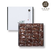찹쌀떡 선물세트 팥시루떡 완두배기떡 팥떡 영양찰떡 팥고물 답례떡 이바지떡 선물용떡 떡주문 떡맛집 떡선물세트 오복떡집, 75gx21개입 쇼핑백포함