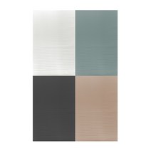 이케아 ALSTERN 알스테른 욕실 매트 40x60cm 면100% 발 수건, 화이트, 1개