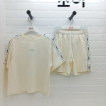5부 바니앤비숑 래글런티 4.5부 바지23M0753 0754_BE