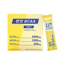 얼티밋포텐셜 번잇 BCAA 스틱형 필수아미노산 아르기닌 프로틴 단백질보충제 (10g/30포), 1, 레몬스틱