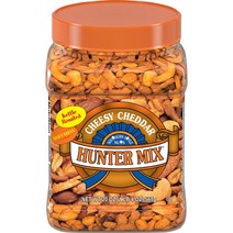 Southern Style Nuts Cheesy Cheddar Hunter Mix 20 Ounces Peanuts Sesame Sticks Corn Sticks Almon, 1